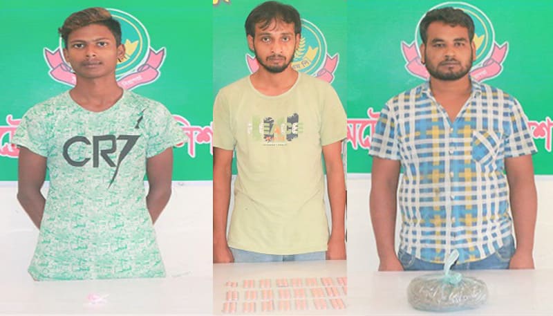 রাজশাহী নগরীতে পৃথক তিনটি অভিযানে মাদকদ্রব্যসহ ৩ মাদক ব্যবসায়ী গ্রেফতার